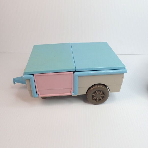 Fisher Price Loving Family Dollhouse Convertible Car & RV Pop Up Camper 1997 - Picture 9 of 16